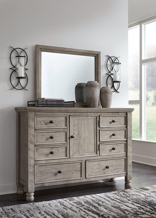 Harrastone Dresser and Mirror - Tony’s Furniture Store & Linen (GA) - Multi Location