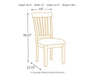Berringer Dining Chair Set - Tony’s Furniture Store & Linen (GA) - Multi Location
