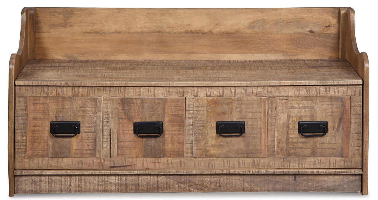 Garrettville Storage Bench - Tony’s Furniture Store & Linen (GA) - Multi Location