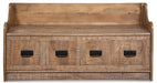 Garrettville Storage Bench - Tony’s Furniture Store & Linen (GA) - Multi Location