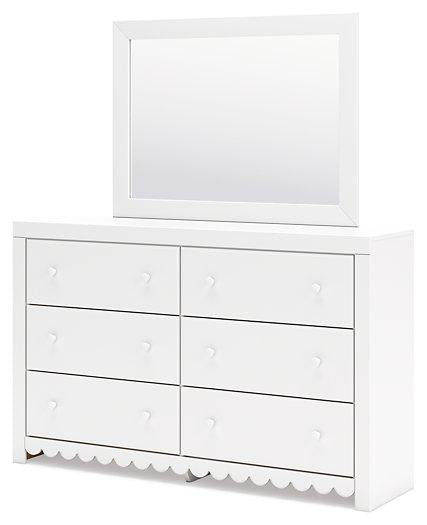 Mollviney Dresser and Mirror - Tony’s Furniture Store & Linen (GA) - Multi Location