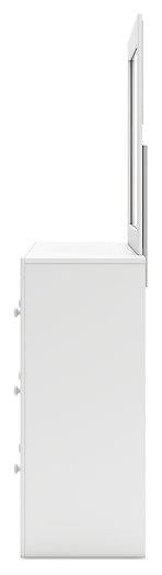Mollviney Dresser and Mirror - Tony’s Furniture Store & Linen (GA) - Multi Location