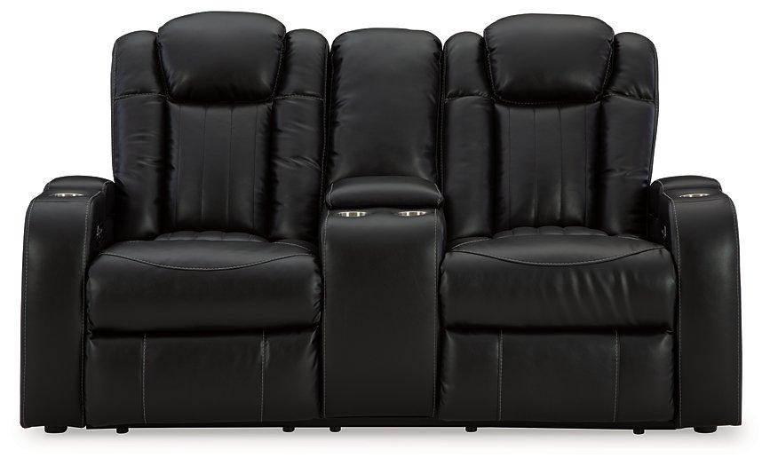 Caveman Den Power Reclining Loveseat with Console - Tony’s Furniture Store & Linen (GA) - Multi Location