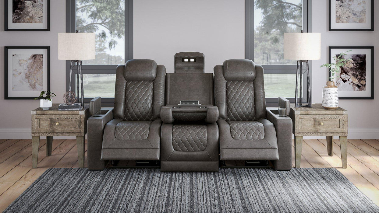 HyllMont Power Reclining Sofa - Tony’s Furniture Store & Linen (GA) - Multi Location