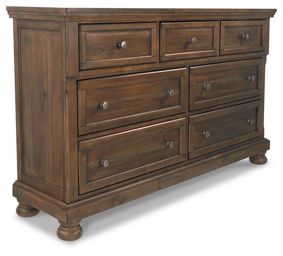 Flynnter Dresser and Mirror - Tony’s Furniture Store & Linen (GA) - Multi Location