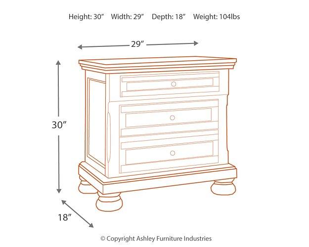 Flynnter Nightstand - Tony’s Furniture Store & Linen (GA) - Multi Location