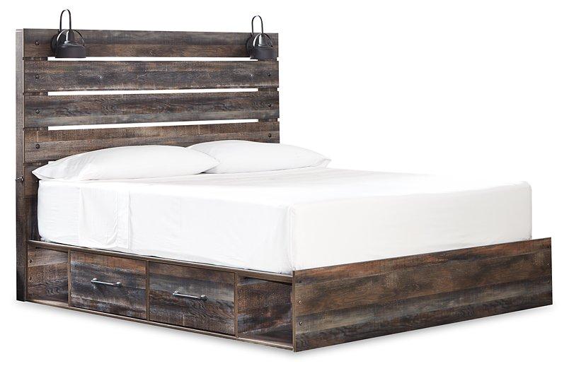 Drystan Bed with 4 Storage Drawers - Tony’s Furniture Store & Linen (GA) - Multi Location