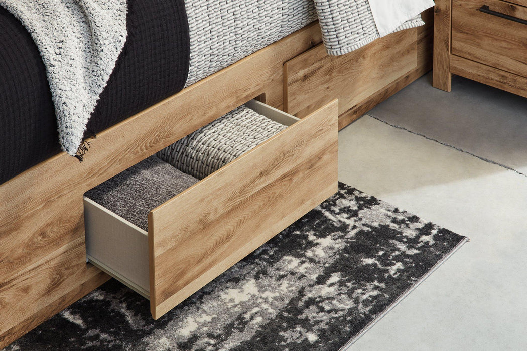 Hyanna Panel Storage Bed with 2 Under Bed Storage Drawer - Tony’s Furniture Store & Linen (GA) - Multi Location