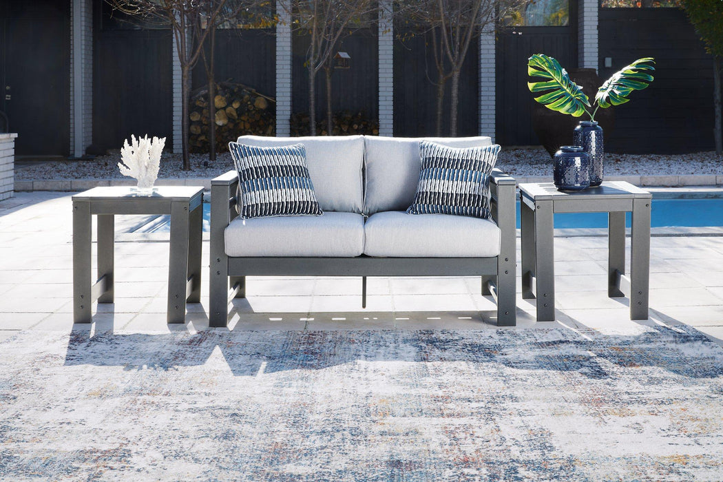Amora Outdoor Loveseat with Cushion - Tony’s Furniture Store & Linen (GA) - Multi Location