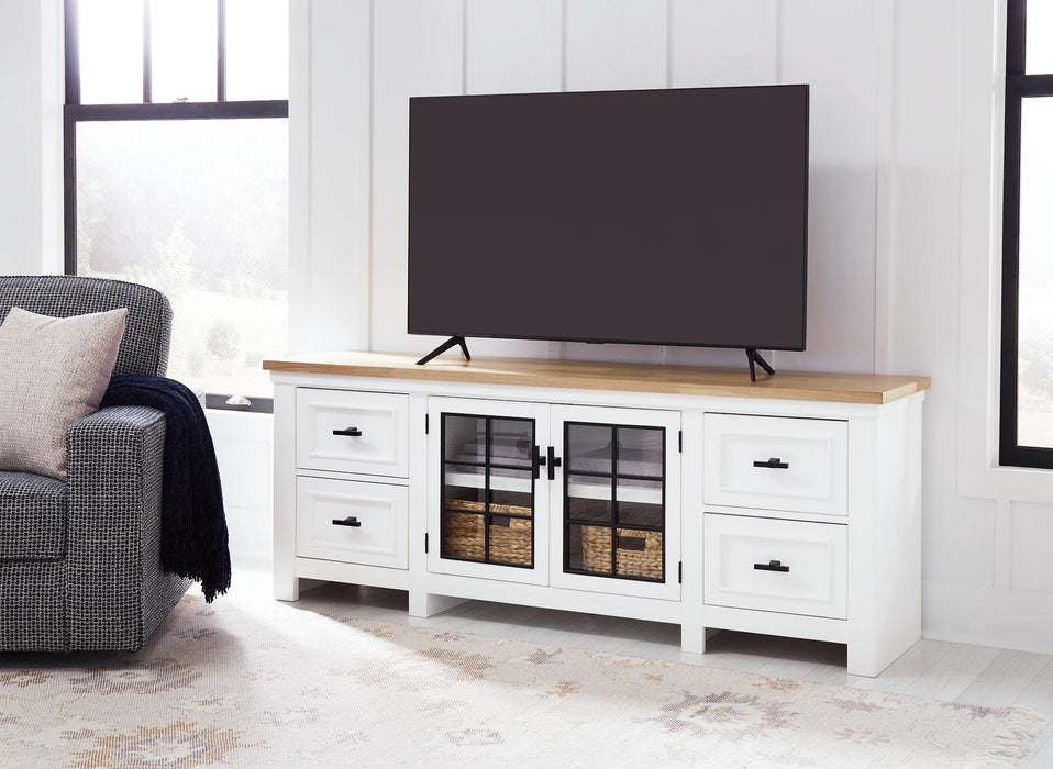 Ashbryn 74" TV Stand - Tony’s Furniture Store & Linen (GA) - Multi Location