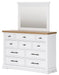 Ashbryn Dresser and Mirror - Tony’s Furniture Store & Linen (GA) - Multi Location