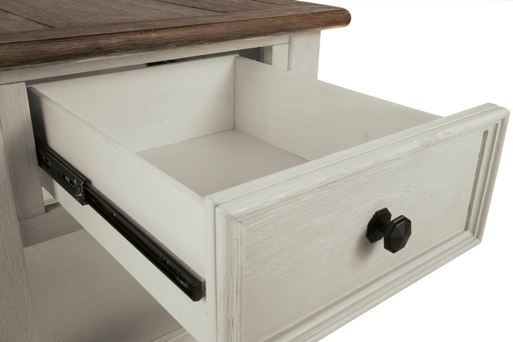 Bolanburg Chairside End Table with USB Ports & Outlets - Tony’s Furniture Store & Linen (GA) - Multi Location