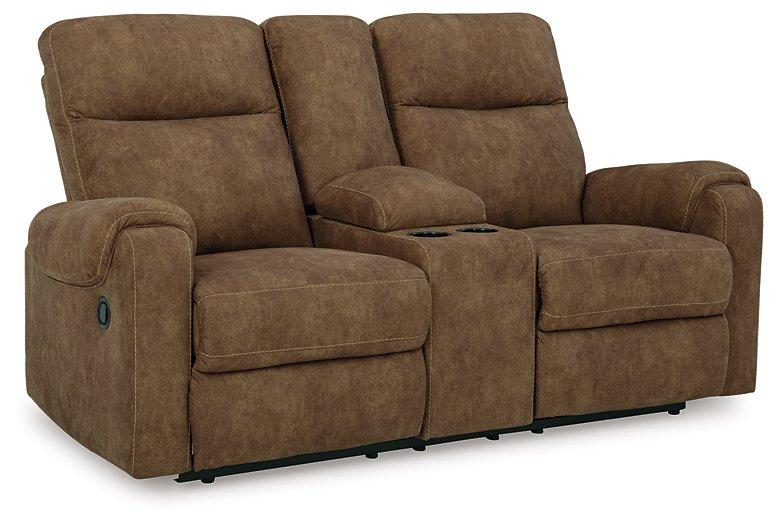 Edenwold Reclining Loveseat with Console - Tony’s Furniture Store & Linen (GA) - Multi Location