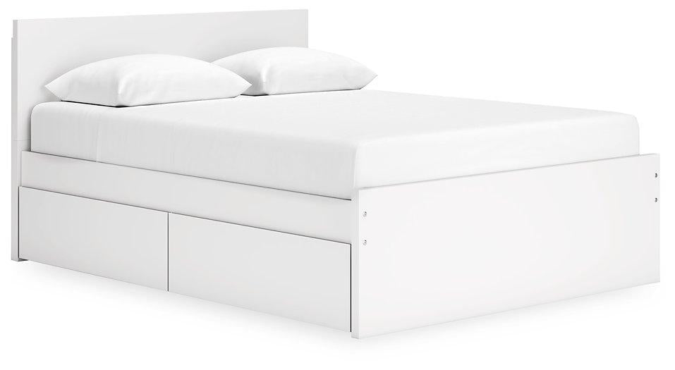 Onita Panel Bed with 2 Side Storage - Tony’s Furniture Store & Linen (GA) - Multi Location