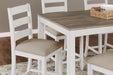 Skempton Counter Height Dining Table and Bar Stools (Set of 7) - Tony’s Furniture Store & Linen (GA) - Multi Location