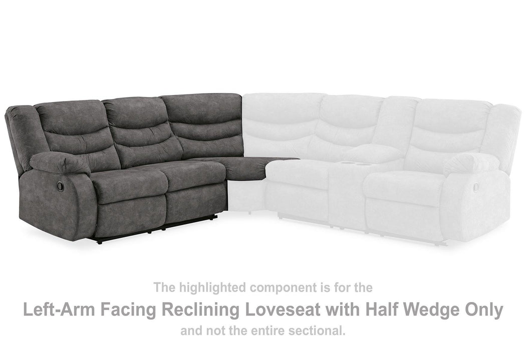 Partymate 2-Piece Reclining Sectional - Tony’s Furniture Store & Linen (GA) - Multi Location