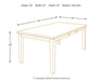 Ralene Dining Extension Table - Tony’s Furniture Store & Linen (GA) - Multi Location