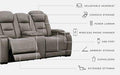 The Man-Den Power Reclining Loveseat with Console - Tony’s Furniture Store & Linen (GA) - Multi Location
