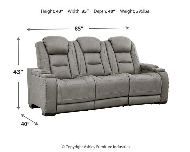 The Man-Den Power Reclining Sofa - Tony’s Furniture Store & Linen (GA) - Multi Location