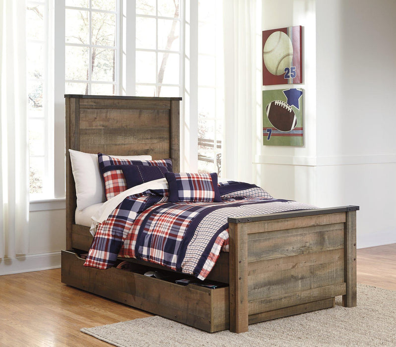 Trinell Bed with 1 Large Storage Drawer - Tony’s Furniture Store & Linen (GA) - Multi Location