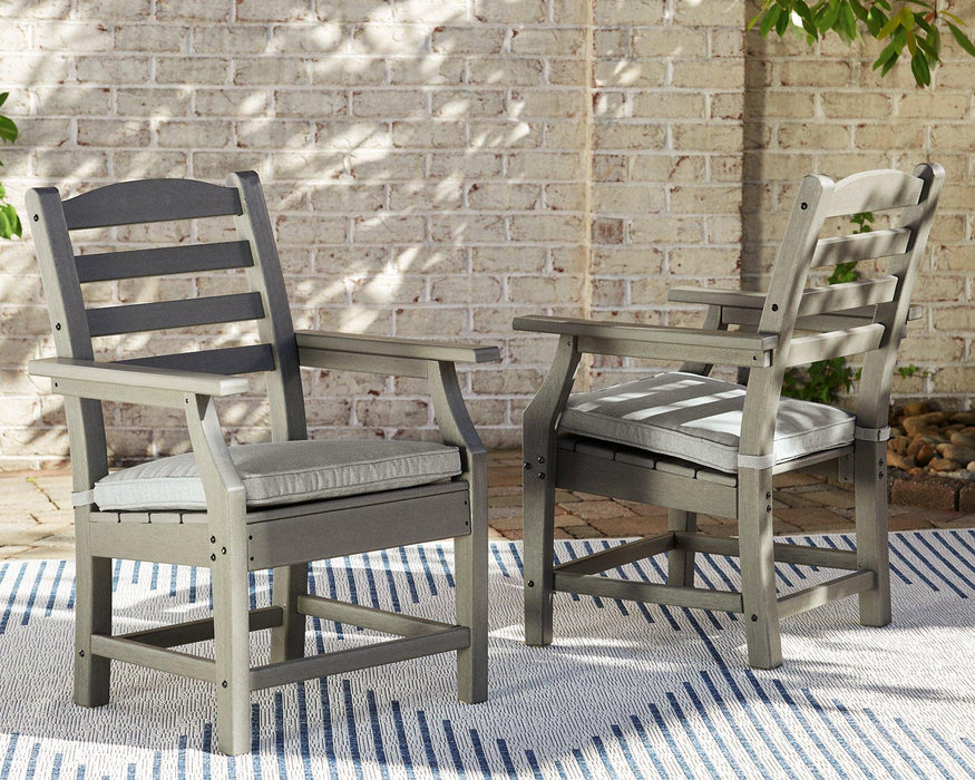Visola Arm Chair with Cushion (Set of 2) - Tony’s Furniture Store & Linen (GA) - Multi Location