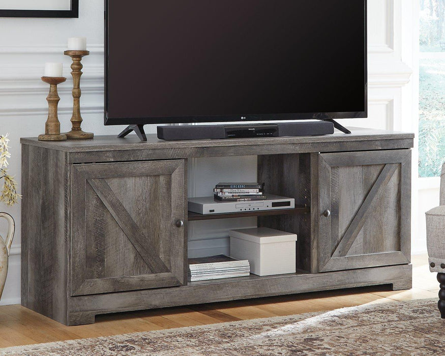 Wynnlow 63" TV Stand with Electric Fireplace - Tony’s Furniture Store & Linen (GA) - Multi Location