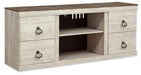 Willowton TV Stand with Electric Fireplace - Tony’s Furniture Store & Linen (GA) - Multi Location