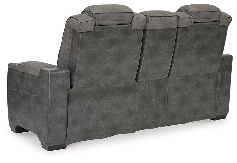 Next-Gen DuraPella Power Reclining Loveseat with Console - Tony’s Furniture Store & Linen (GA) - Multi Location