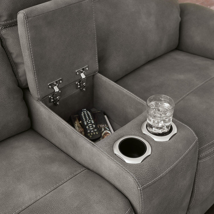 Next-Gen DuraPella Power Reclining Loveseat with Console - Tony’s Furniture Store & Linen (GA) - Multi Location