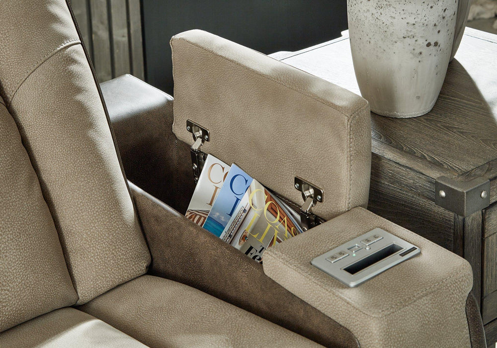 Next-Gen DuraPella Power Reclining Loveseat with Console - Tony’s Furniture Store & Linen (GA) - Multi Location