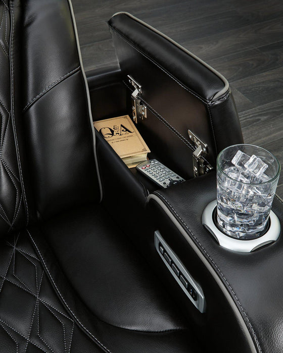 Boyington Power Reclining Loveseat with Console - Tony’s Furniture Store & Linen (GA) - Multi Location