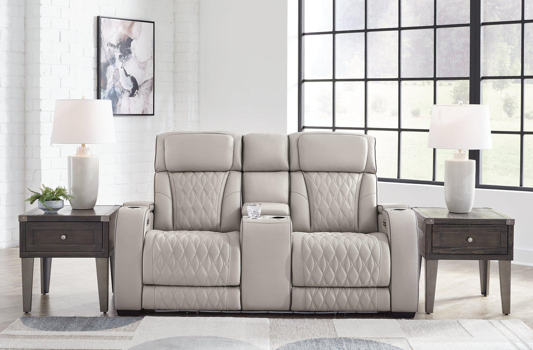 Boyington Power Reclining Loveseat with Console - Tony’s Furniture Store & Linen (GA) - Multi Location