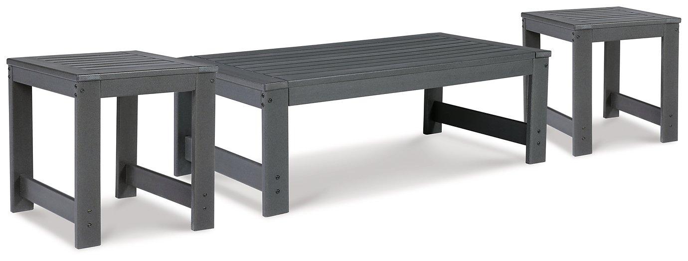 Amora Outdoor Occasional Table Set - Tony’s Furniture Store & Linen (GA) - Multi Location