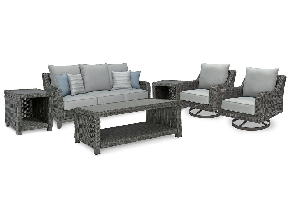 Elite Park Outdoor Seating Set - Tony’s Furniture Store & Linen (GA) - Multi Location