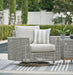 Seton Creek Outdoor Swivel Lounge with Cushion - Tony’s Furniture Store & Linen (GA) - Multi Location