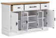 Ashbryn Dining Server and Hutch - Tony’s Furniture Store & Linen (GA) - Multi Location