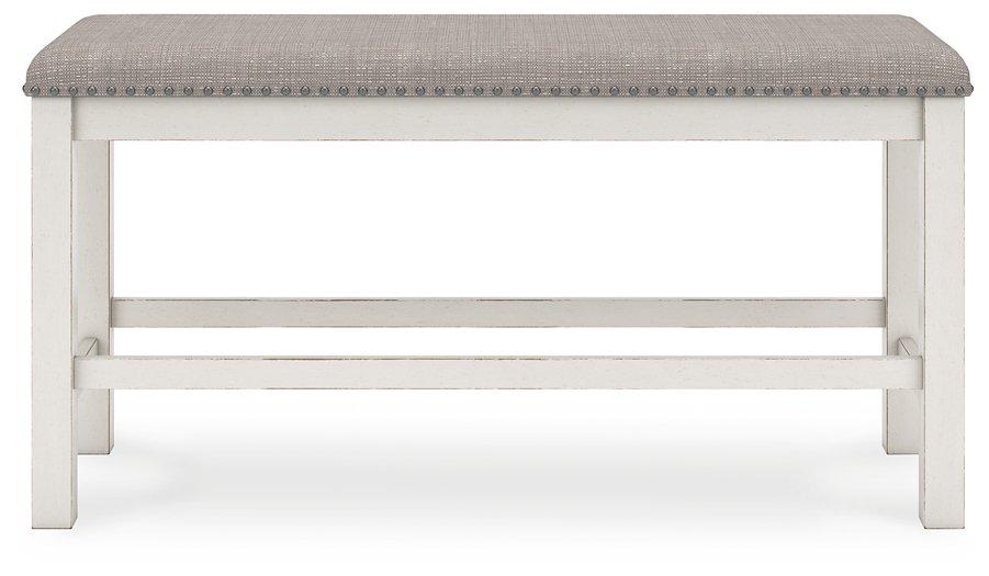 Robbinsdale 49" Counter Height Dining Bench - Tony’s Furniture Store & Linen (GA) - Multi Location