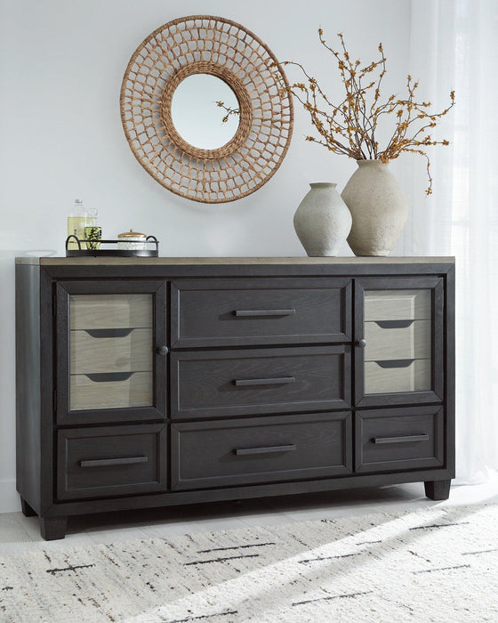 Foyland Dresser and Mirror - Tony’s Furniture Store & Linen (GA) - Multi Location