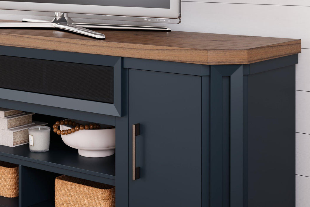 Landocken 83" TV Stand with Electric Fireplace - Tony’s Furniture Store & Linen (GA) - Multi Location