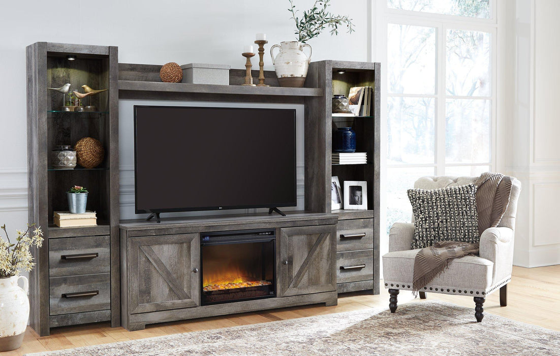 Wynnlow 4-Piece Entertainment Center with Electric Fireplace - Tony’s Furniture Store & Linen (GA) - Multi Location
