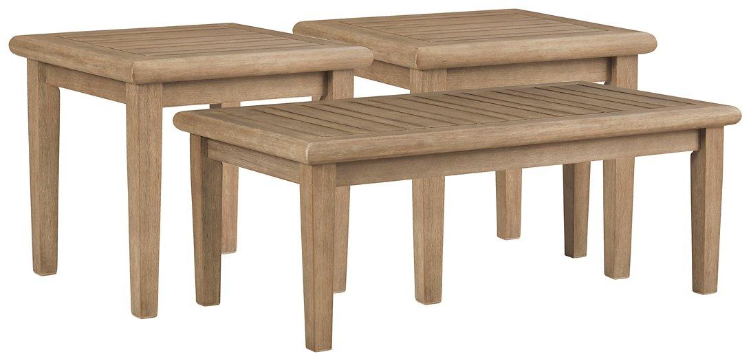 Gerianne Outdoor Occasional Table Set - Tony’s Furniture Store & Linen (GA) - Multi Location