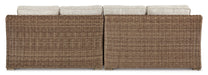 Beachcroft 2-Piece Outdoor Loveseat with Cushion - Tony’s Furniture Store & Linen (GA) - Multi Location