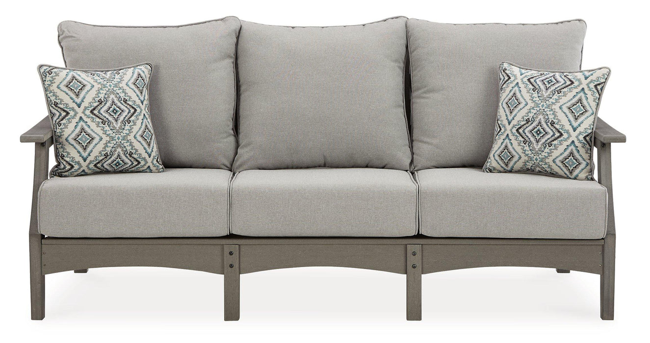 Visola Outdoor Sofa and Loveseat Set - Tony’s Furniture Store & Linen (GA) - Multi Location