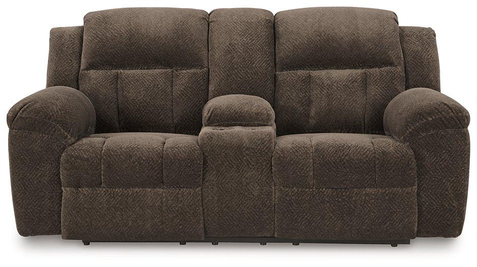 Frohn Reclining Loveseat with Console - Tony’s Furniture Store & Linen (GA) - Multi Location