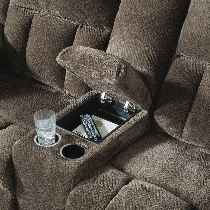 Frohn Reclining Loveseat with Console - Tony’s Furniture Store & Linen (GA) - Multi Location