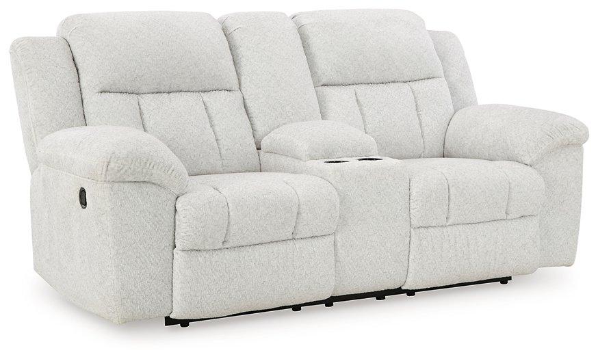 Frohn Reclining Loveseat with Console - Tony’s Furniture Store & Linen (GA) - Multi Location