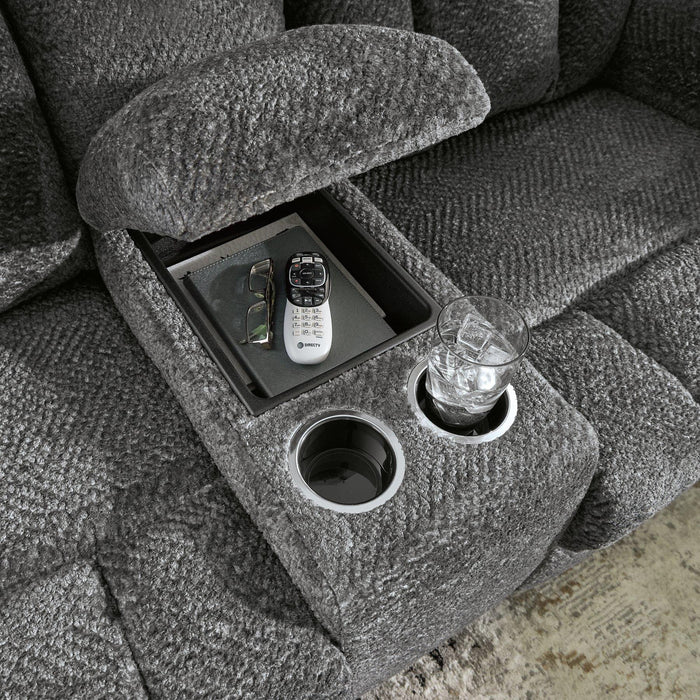 Frohn Reclining Loveseat with Console - Tony’s Furniture Store & Linen (GA) - Multi Location