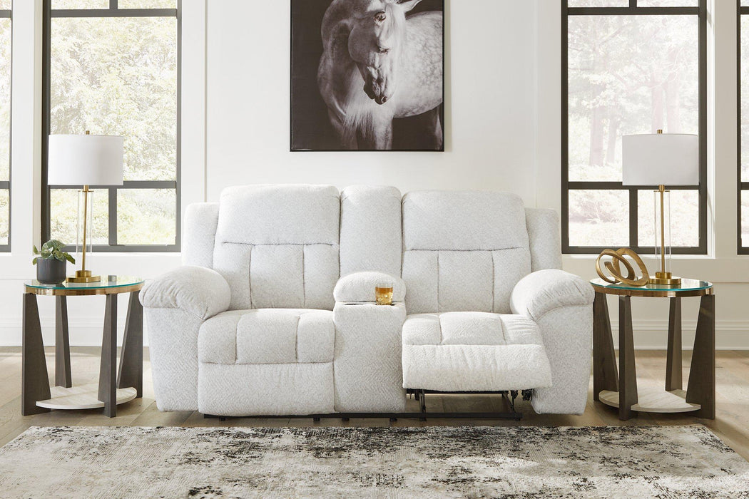 Frohn Reclining Loveseat with Console - Tony’s Furniture Store & Linen (GA) - Multi Location