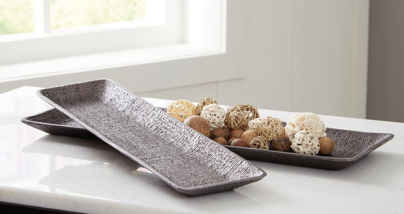 Garekton Tray (Set of 2) - Tony’s Furniture Store & Linen (GA) - Multi Location