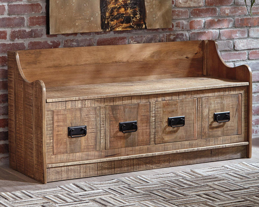 Garrettville Storage Bench - Tony’s Furniture Store & Linen (GA) - Multi Location